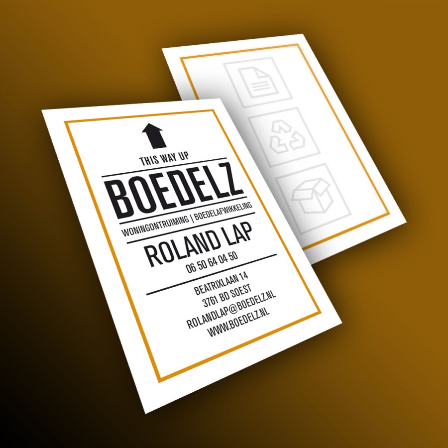 BoedelZ visitekaartjes