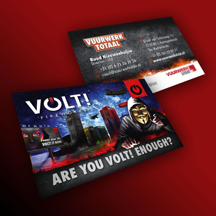 VOLT! Visitekaartjes