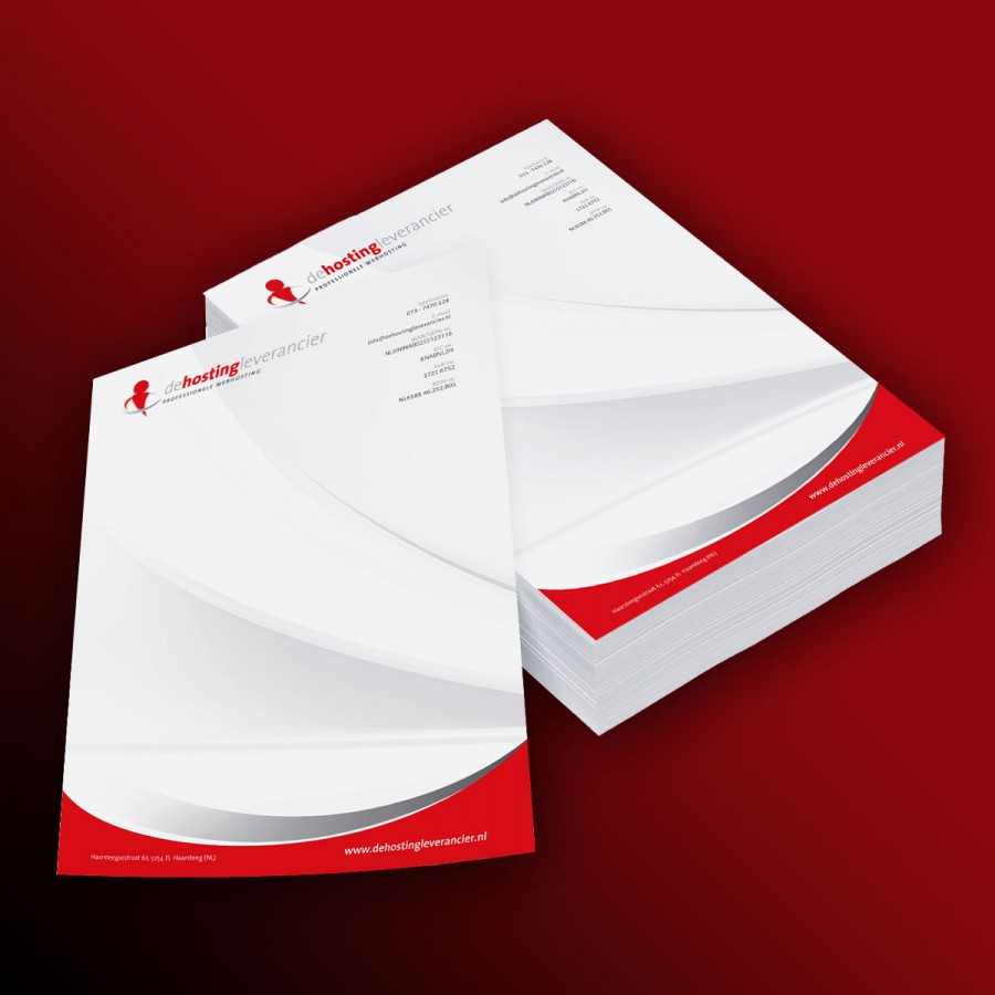 Briefpapier De Hosting Leverancier