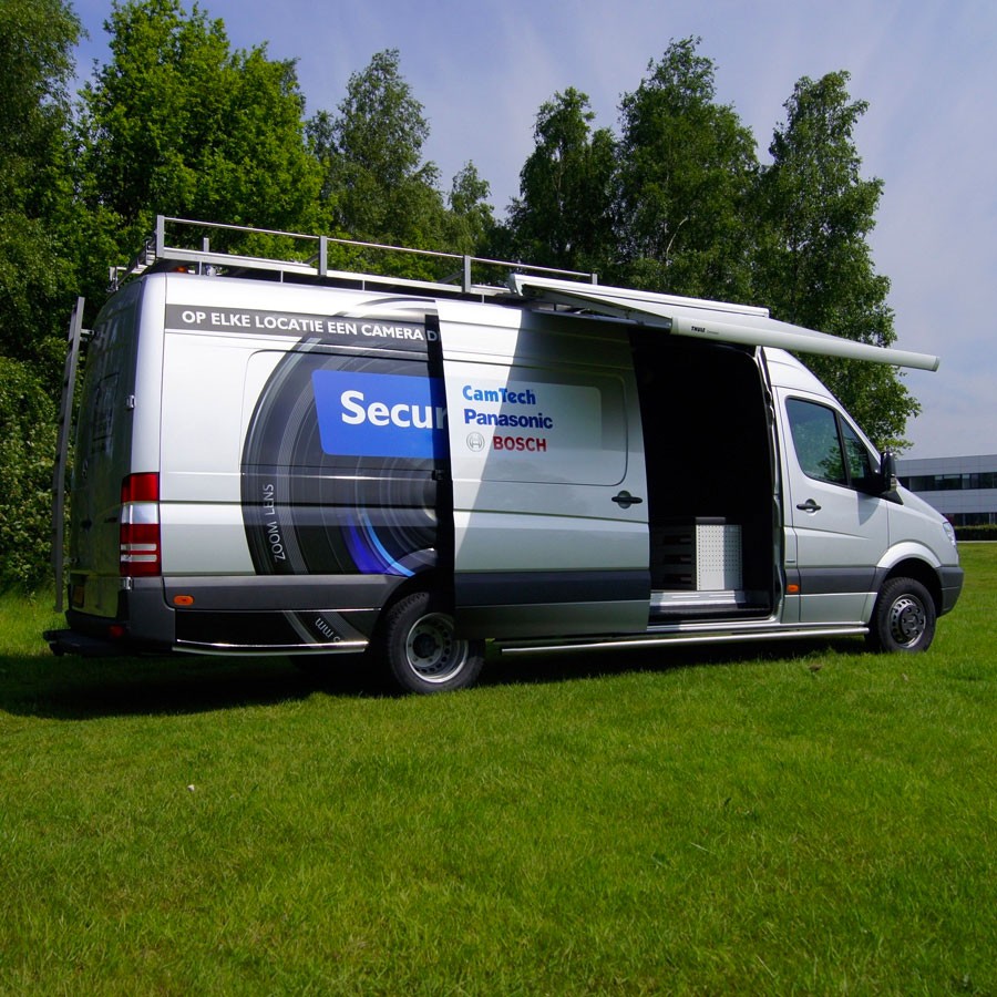 Aras Security bus belettering