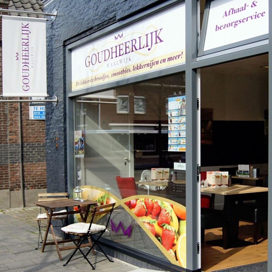 Goudheerlijk raamstickers