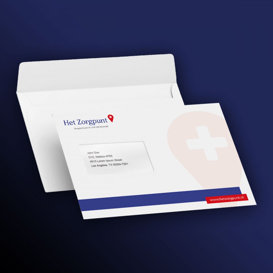 Het Zorgpunt enveloppen