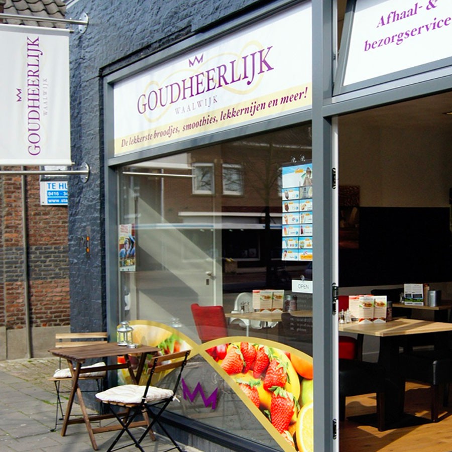 Goudheerlijk Waalwijk belettering
